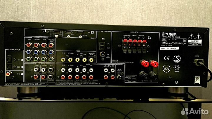 Ресивер yamaha rx v365