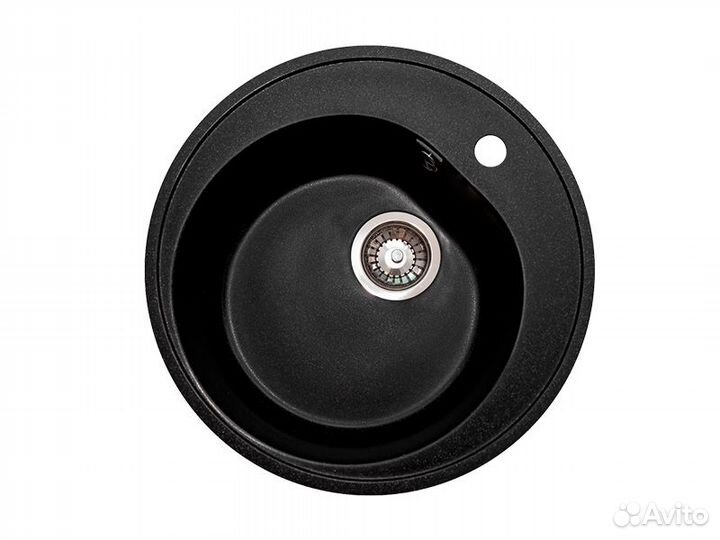 Кухонная мойка GranAlliance G-10, Черный