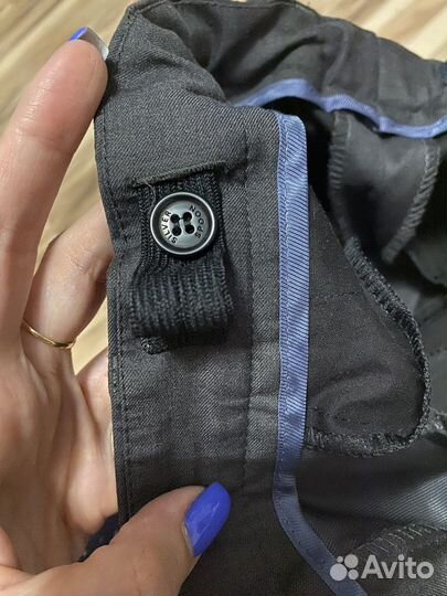 Школьные брюки, жилетка Silver spoon