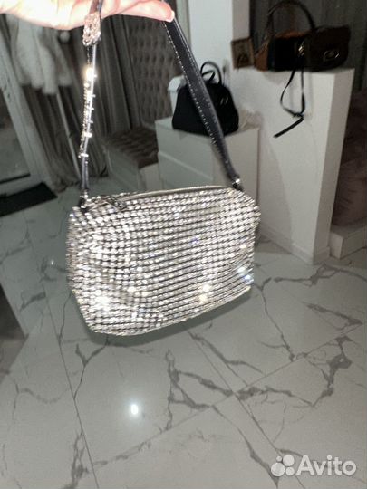 Сумка в стразах женская