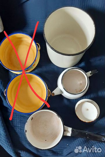 Посуда эмалированная СССР