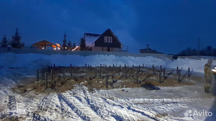 Фундамент винтовые сваи под ключ установка