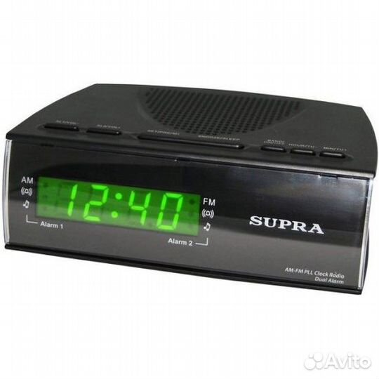 Часы электронные с радио supra SA-38FM