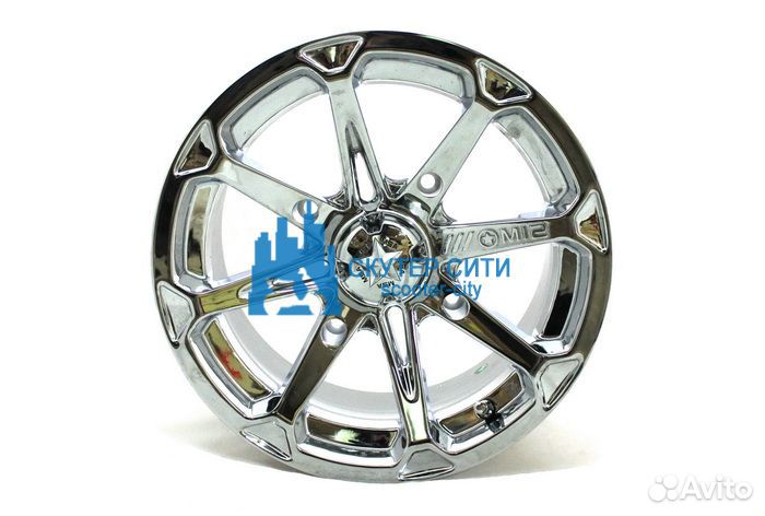 Диск колесный MSA M12 diesel chrome 14x7 4x156 (Ар