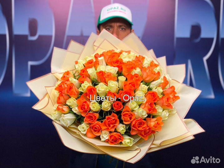 Букет 101 роза