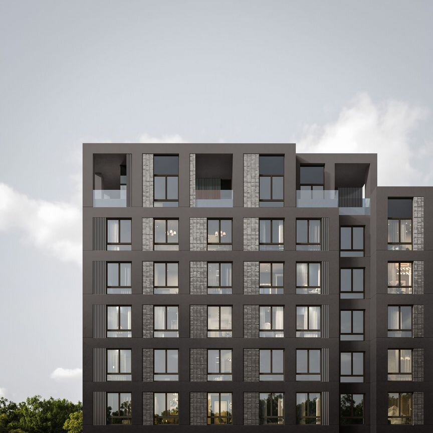 2-к. квартира, 60,6 м², 3/8 эт.