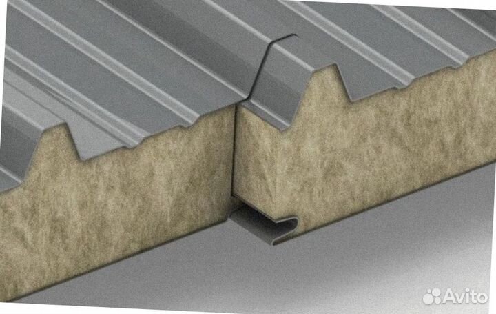 Сэндвич панели кровельные от 200 м2