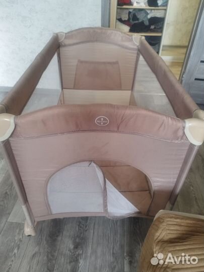Детская кровать манеж с матрасом