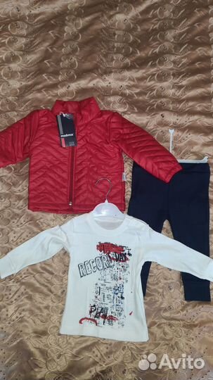 Детский костюм тройка на осень, новый, Турция