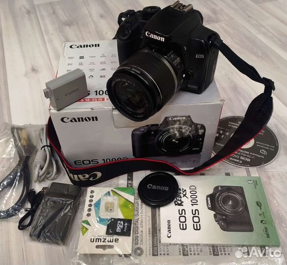 Canon EOS 1000D Цифровой, зеркальный ф-т