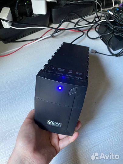 Ибп PowerCom Raptor RPT-600A euro, 600вa