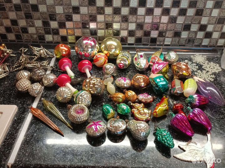 Ёлочные игрушки СССР