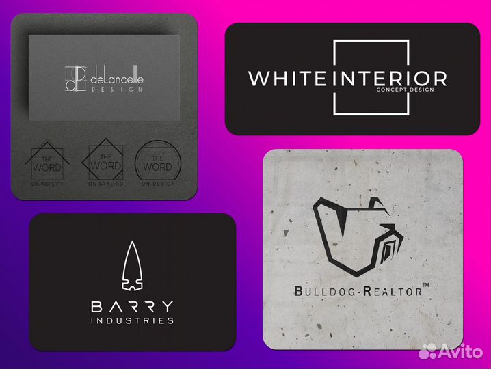 Логотип Разработка / создание / дизайн логотипа