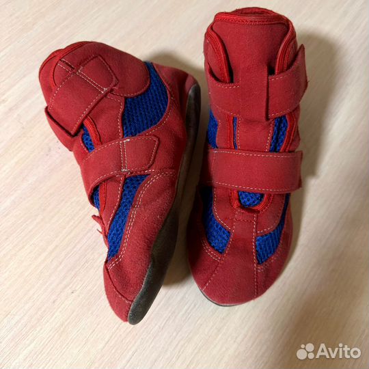 Детские борцовки самбовки на липучках 32-33