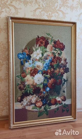 Гобелен, 110*80 см, хлопок, шелк