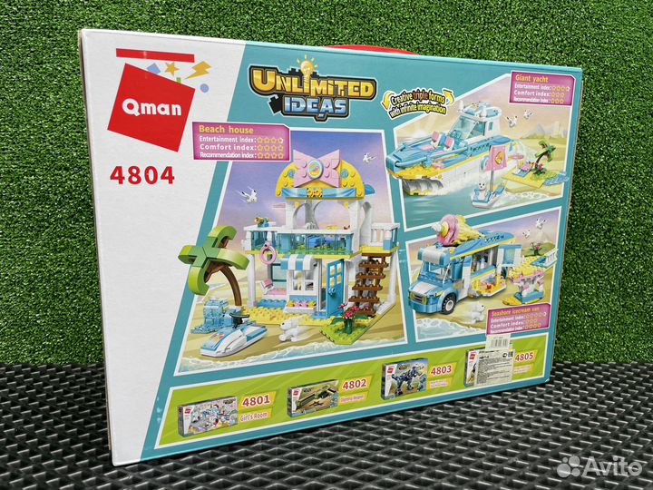 Конструктор блочный Дом 3 в 1