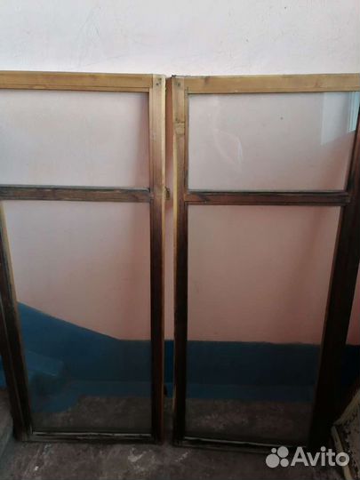 Деревянные оконные рамы бу