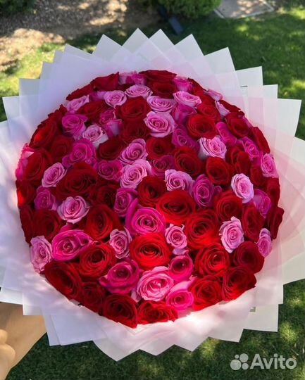 Цветы букеты роза красная с доставкой