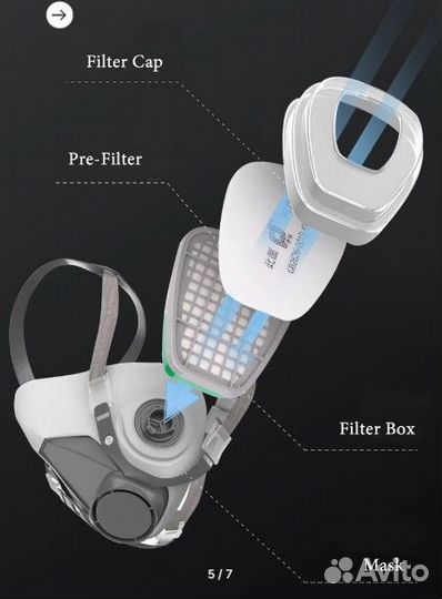 Респиратор-полумаска