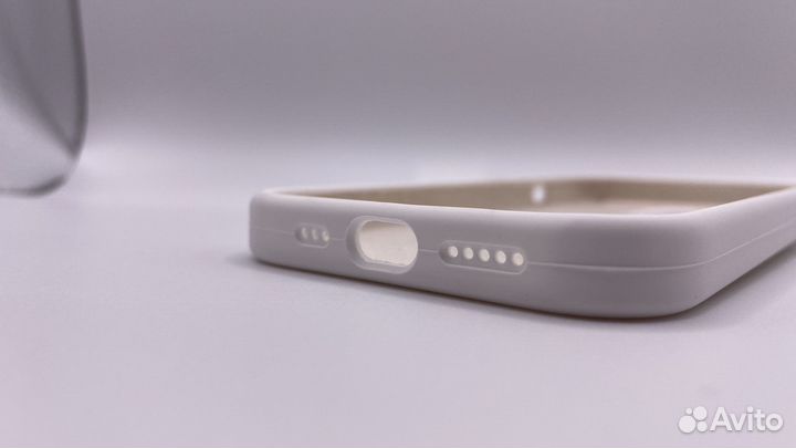 Чехол на iPhone 14 Pro Silicon Case White