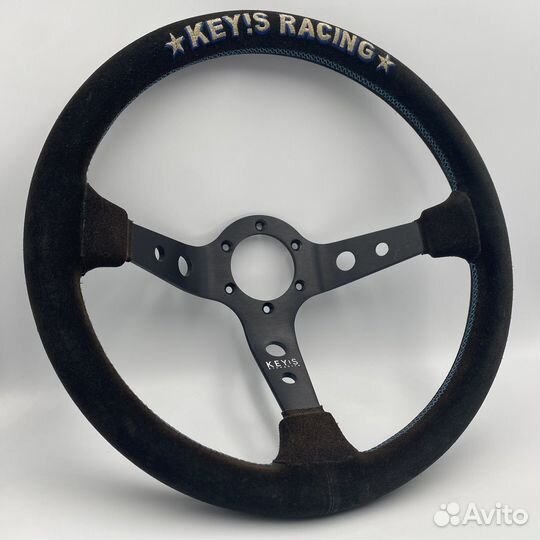 Руль Keys Racing оригинал Япония замша