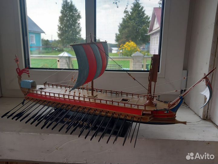 Модель корабля Римская Трирема