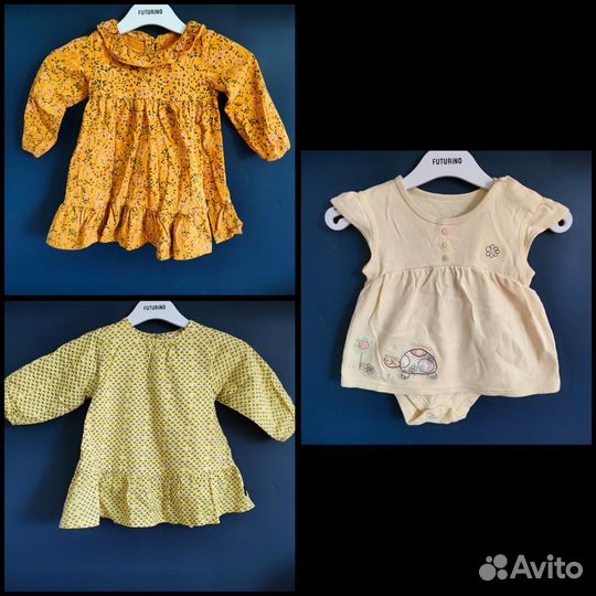 Детские вещи на девочку 9-12 месяцев