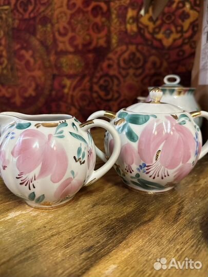 Чайный сервиз дулево агашки СССР