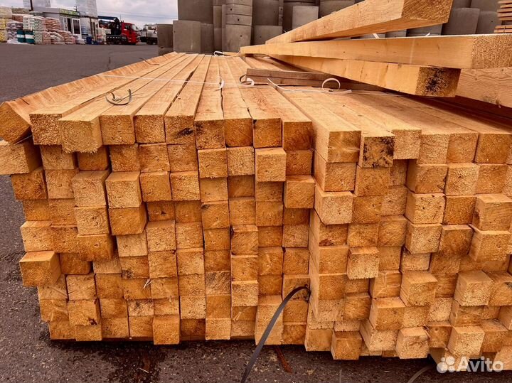 Доска обрезная 40х100х6000мм с доставкой