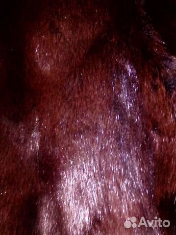 Цельная новая норковая шуба Норка цельная