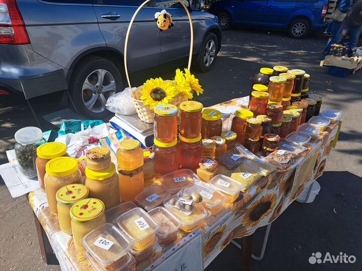 Мед. Разнотравье. Гречишный. Липа