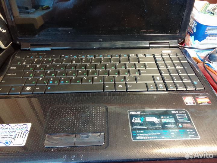 Ноутбук asus K50AB на востановление