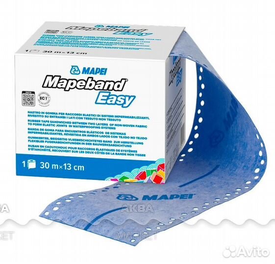 Гидроизоляционная лента mapeband easy