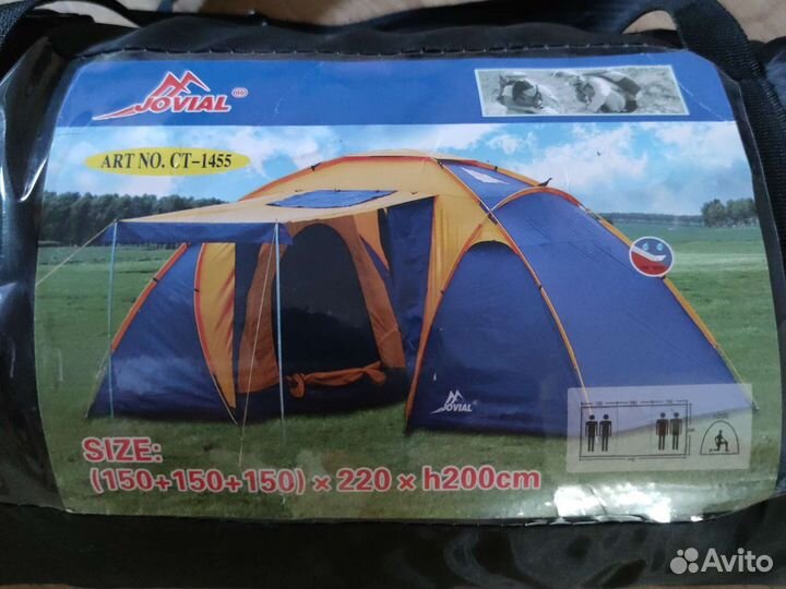 Палатка 4х местная