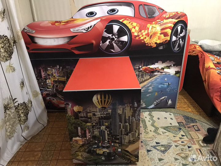 Кровать чердак Молния Маквин