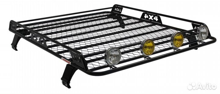 Багажник ваз-2121 Нива с боковым ограждением с сет