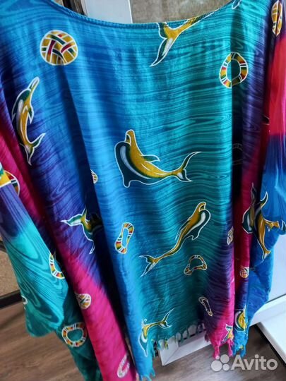 Пончо женское бу р.54,56