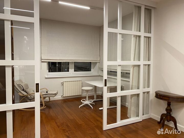 Штора на раздвижную перегородку