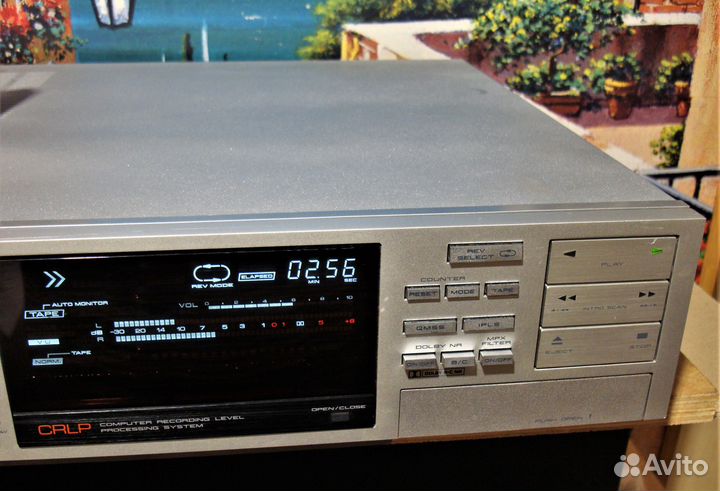 Akai GX-R99. Дека. Трёх головая с реверсом