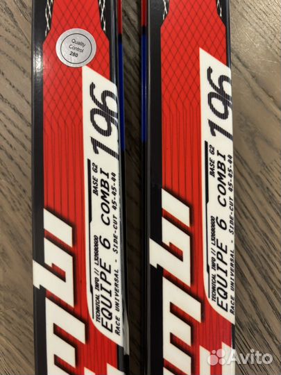 Беговые лыжи salomon equipe 6 combi 196