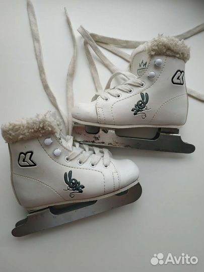 Коньки детские с двумя лезвиями