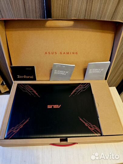 Игровой ноутбук asus