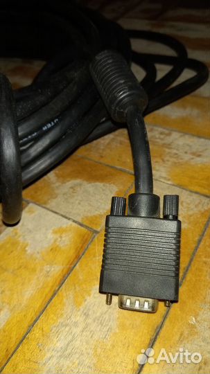 VGA (D-Sub) кабель на 15 метров
