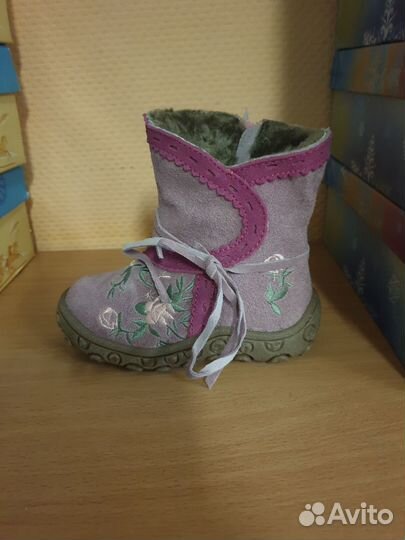 Сапожки зимние детские