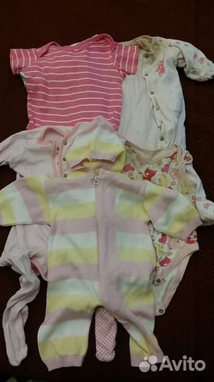 Детская одежда для девочки от 0-1 год