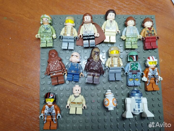 Lego Star Wars минифигурки повстанцы