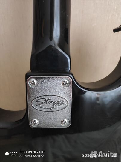 Электрогитара с усилителем бу