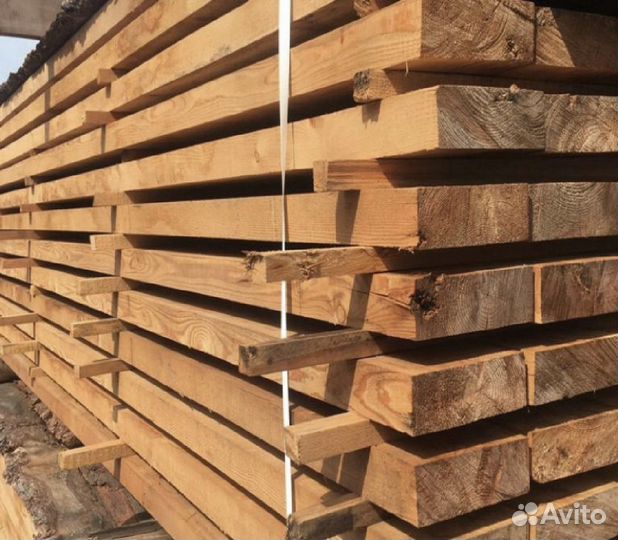 Надежная доска из лиственницы 40х150х6000мм, обрез