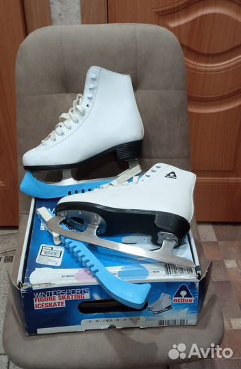 Коньки фигурные 38 размер