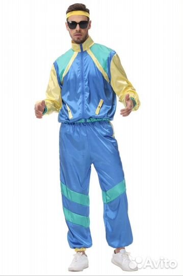 Спортивный костюм в стиле 90-х